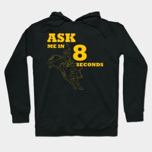 Bull Riding Cowboy Hoodie